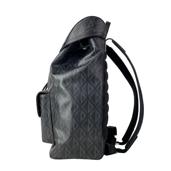 Christian Dior HIT THE ROAD Backpack 1ESBA021CDP Black Navy PVC Hardware main image 5